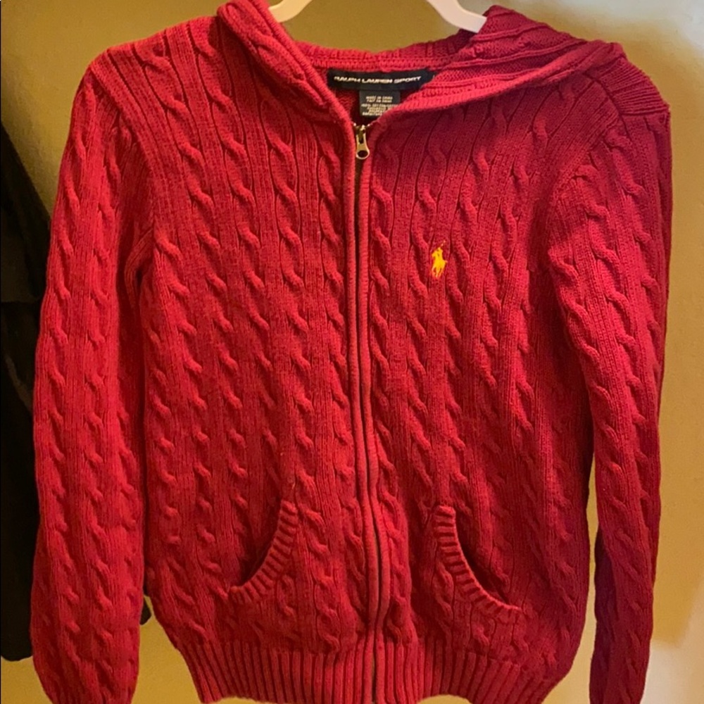 Ralph Lauren zip-up sweater